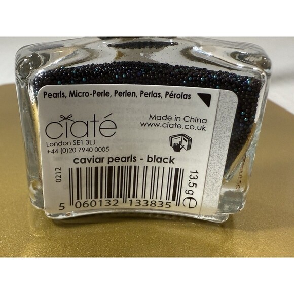Ciate Caviar Pearl Black & Paint Pots Nail Polish Ghetto Fabulous 017 Mani Set - Picture 6 of 11